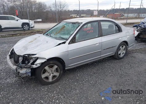 2004 Honda Civic Ex z USA, uszkodzony, nr VIN JHMES26754S001704
